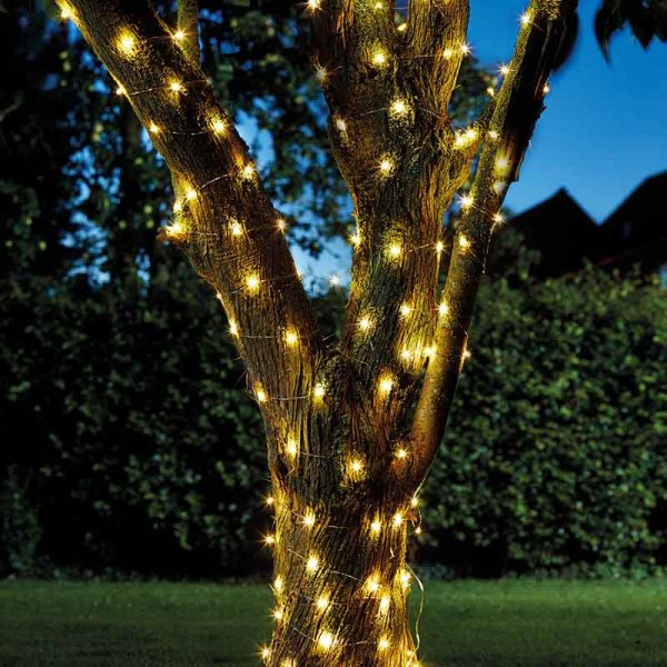 100 Warm White Firefly String Lights | Smart Garden